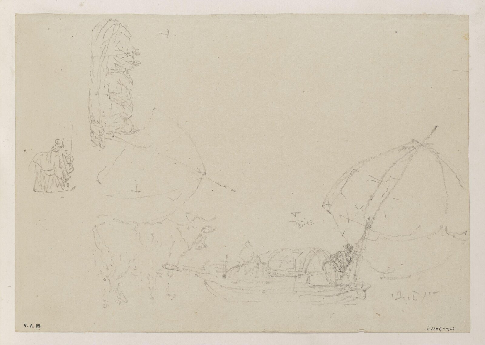 Drawing, George Chinnery, 19th century