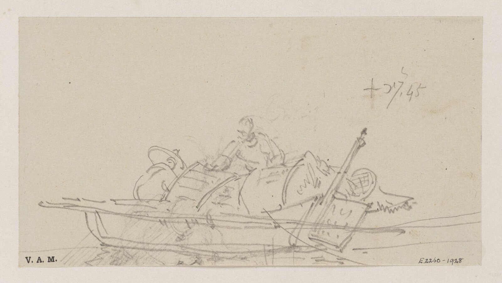 Drawing, George Chinnery, 19th century