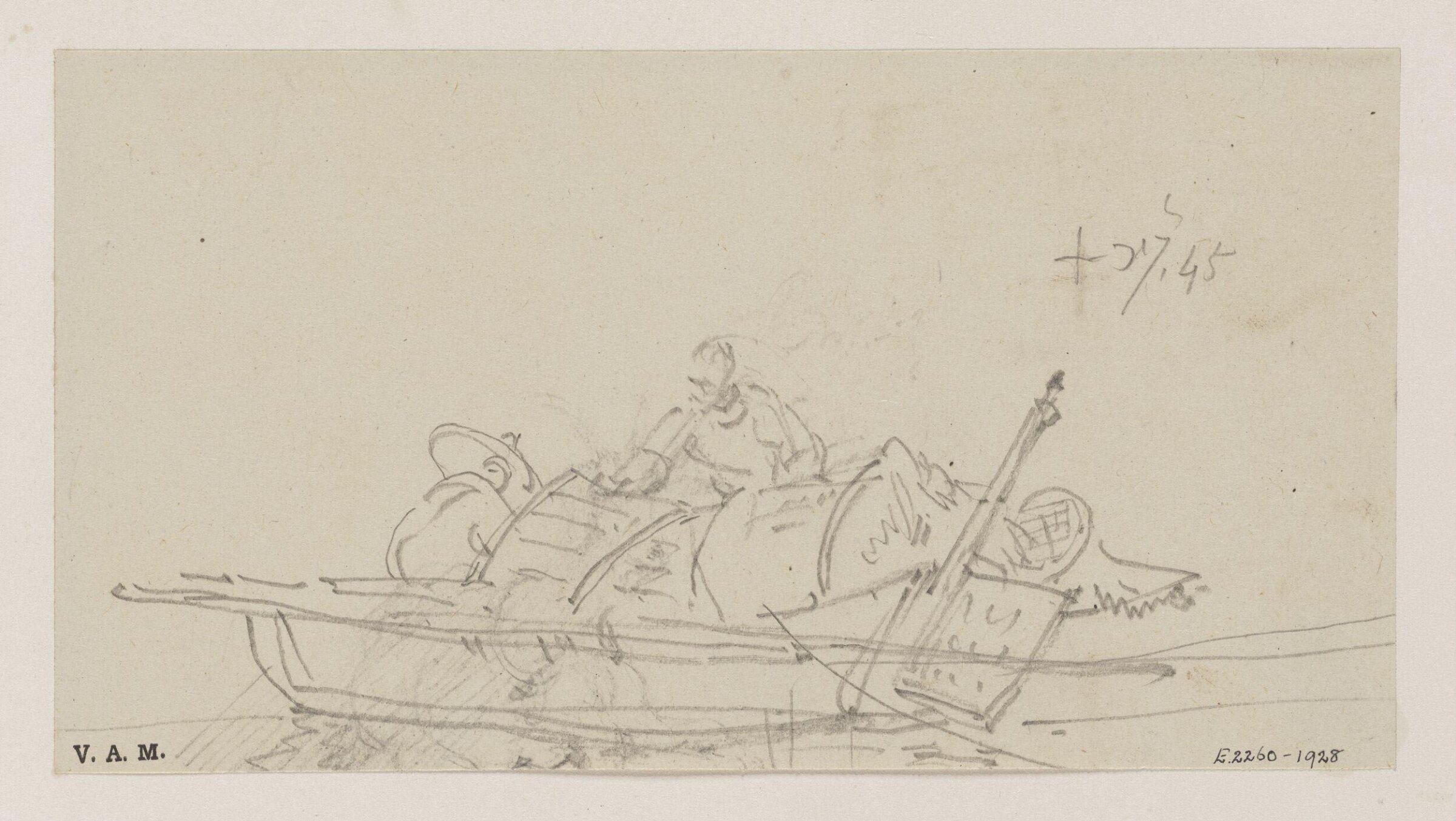 Drawing, George Chinnery, 19th century