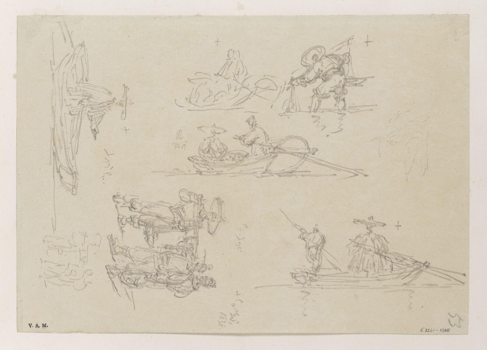 Drawing, George Chinnery, 19th century