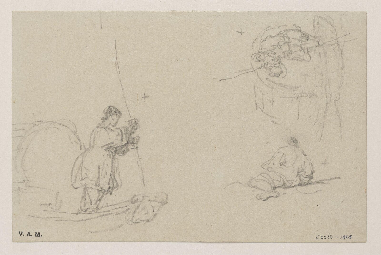 Drawing, George Chinnery, 19th century