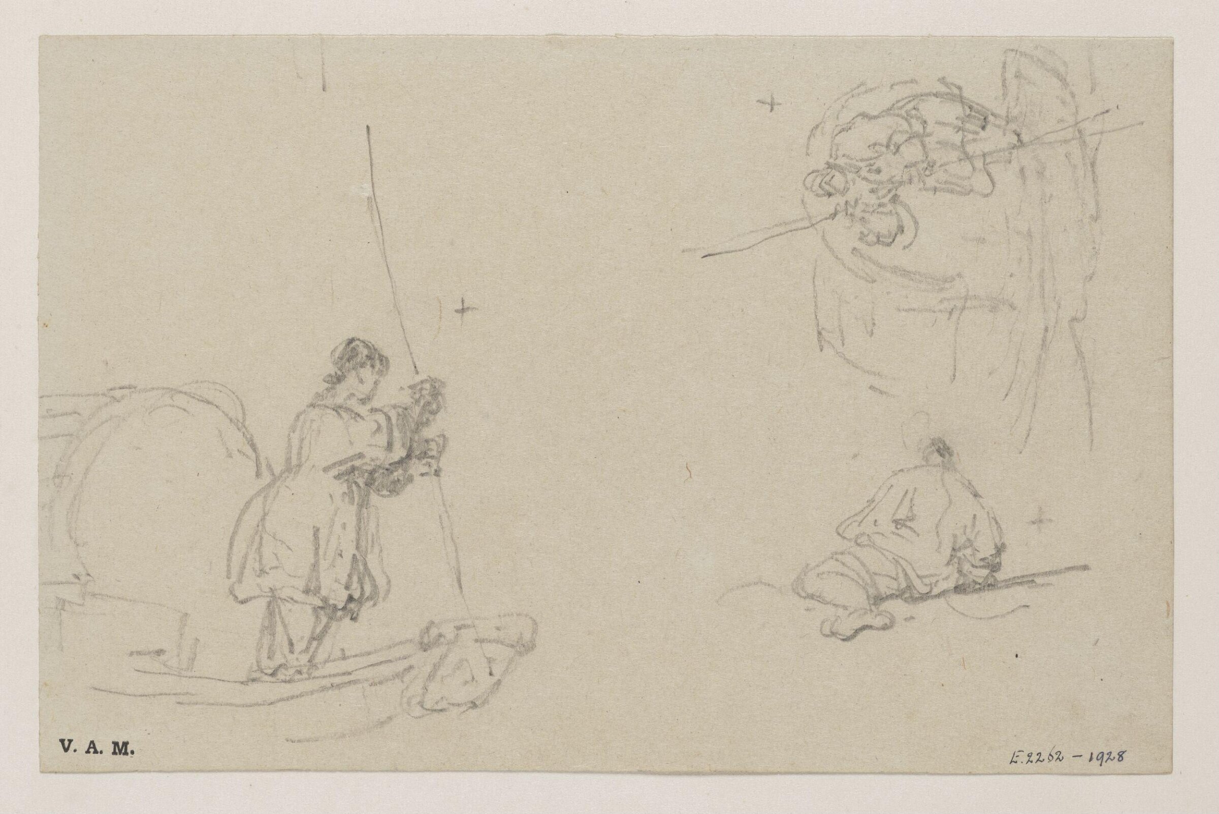 Drawing, George Chinnery, 19th century