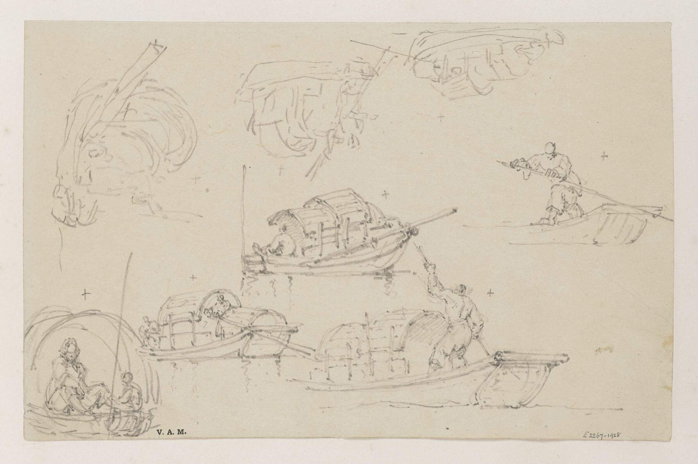 Drawing, George Chinnery, 19th century