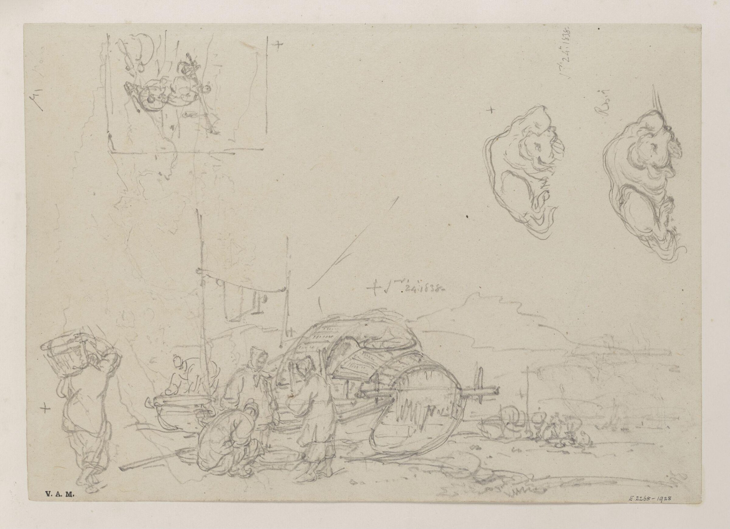 Drawing, George Chinnery, 19th century