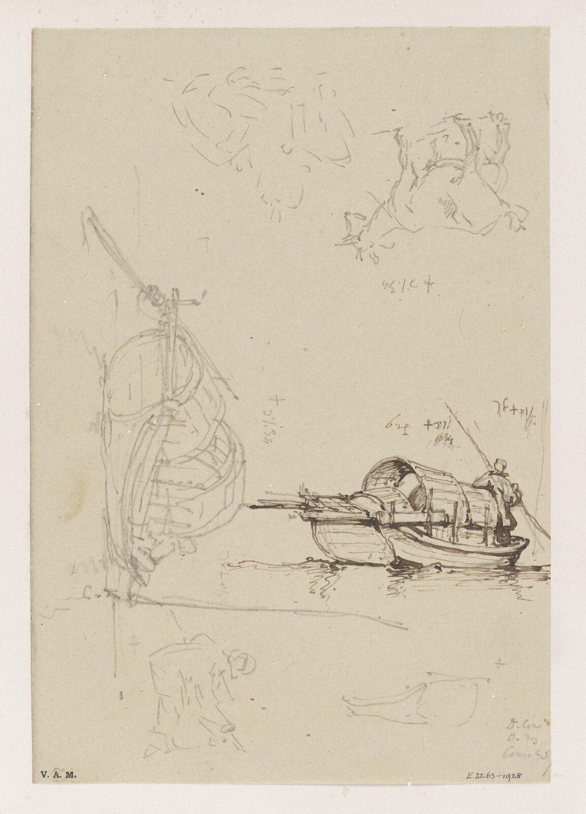 Drawing, George Chinnery, 19th century