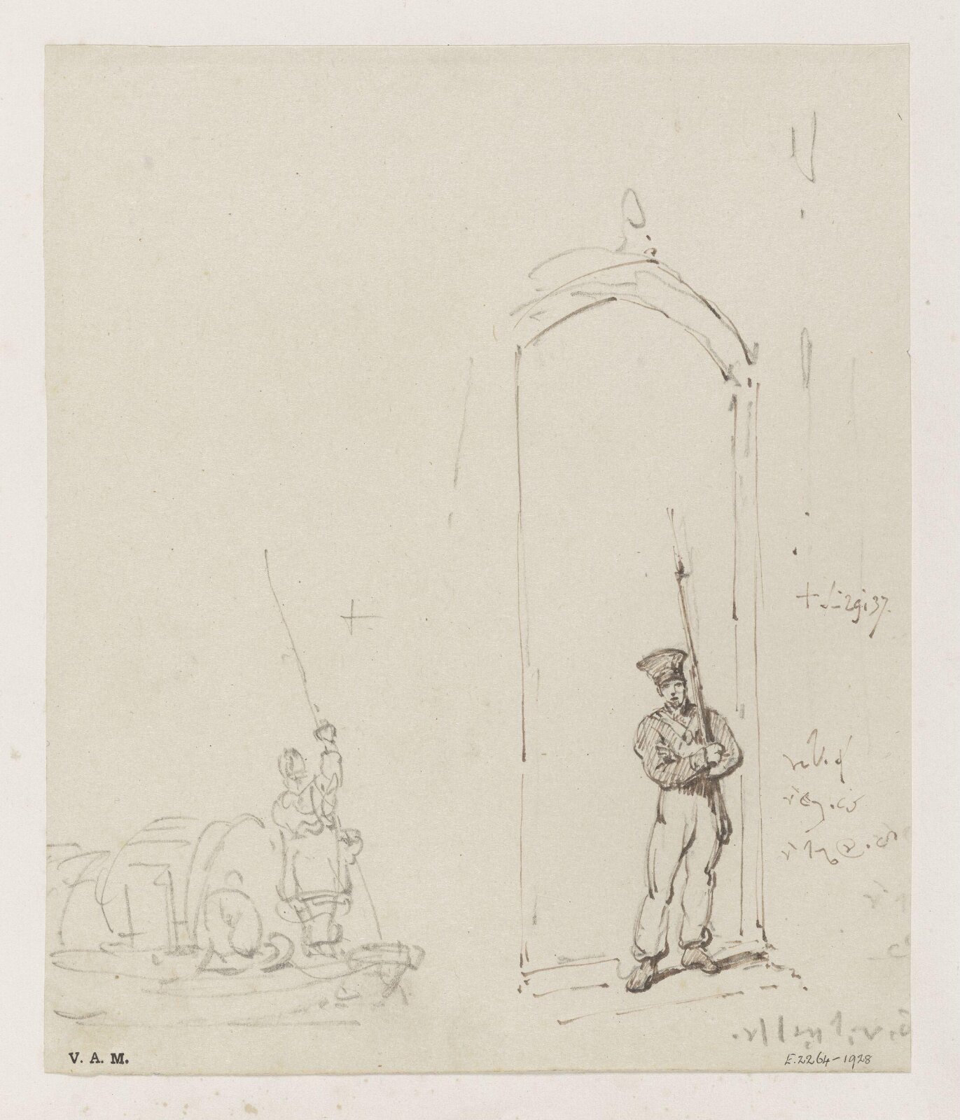 Drawing, George Chinnery, 19th century