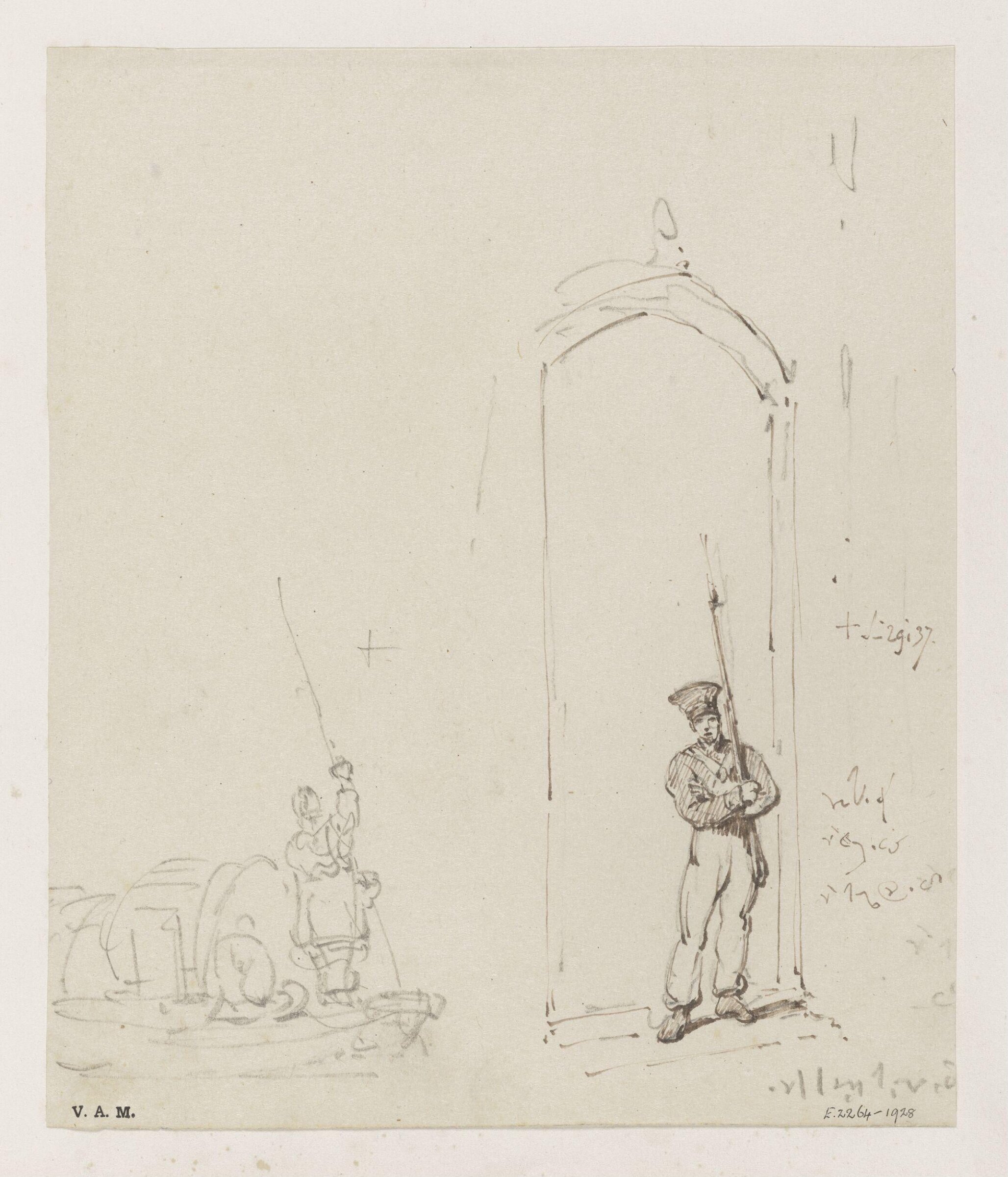 Drawing, George Chinnery, 19th century