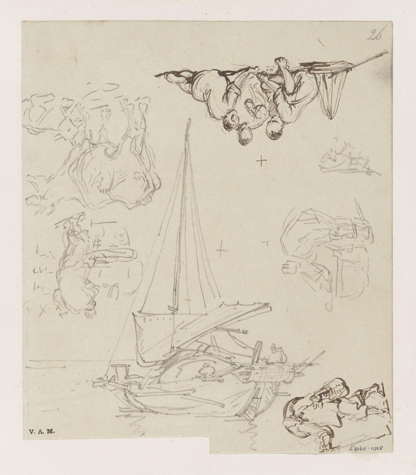 Drawing, George Chinnery, 19th century