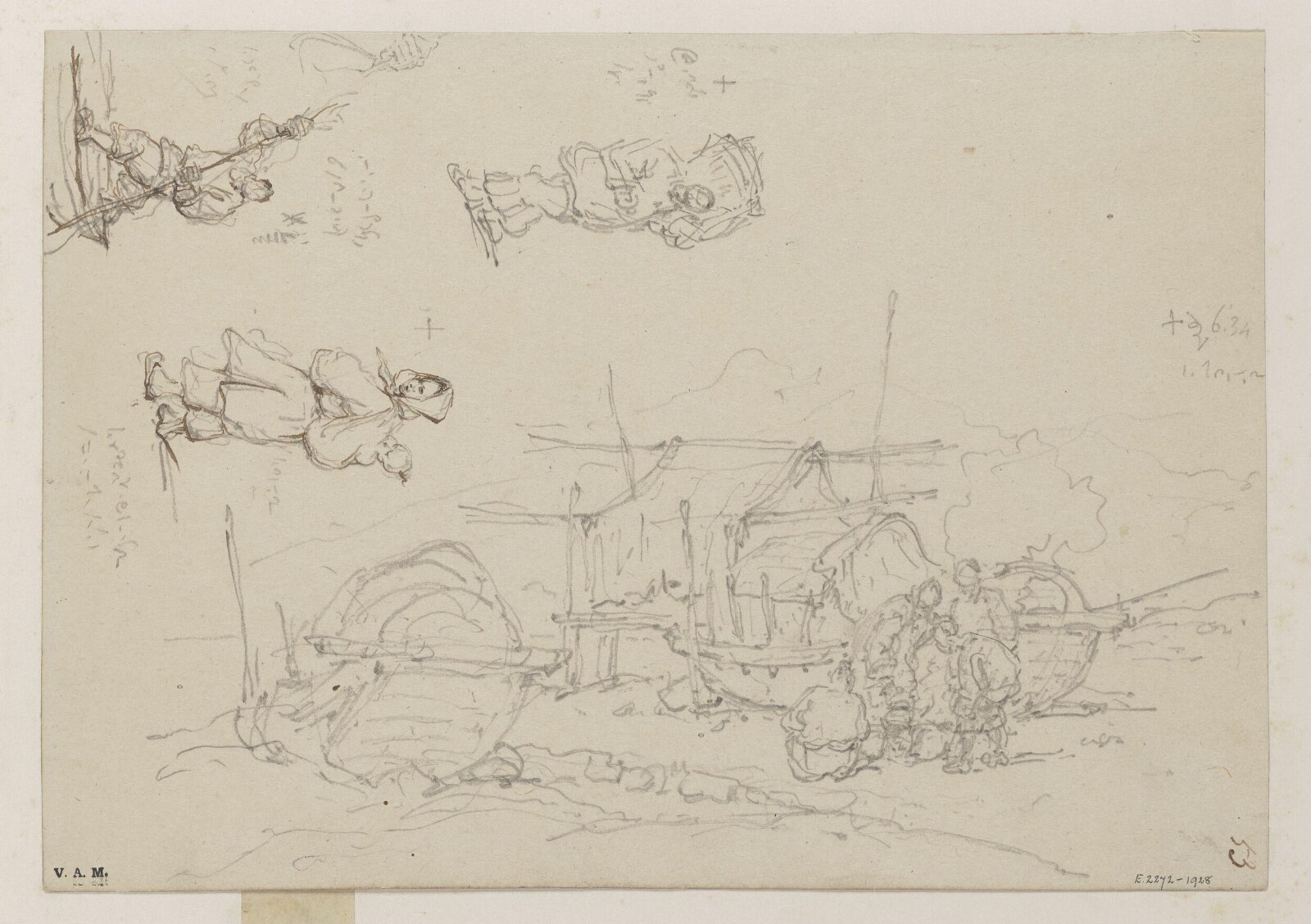 Drawing, George Chinnery, 19th century