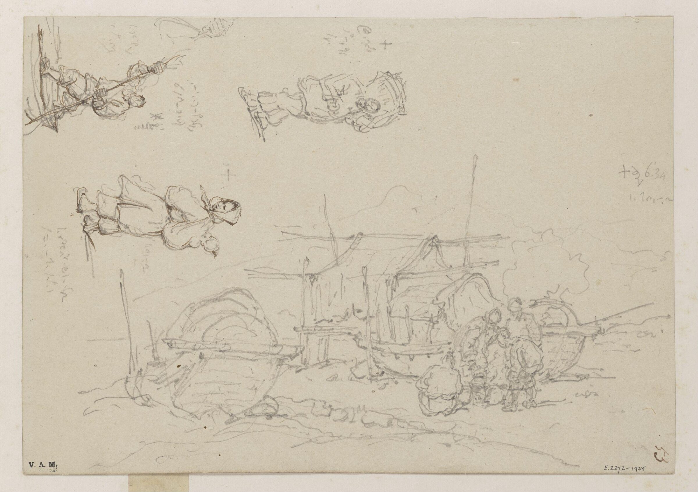 Drawing, George Chinnery, 19th century