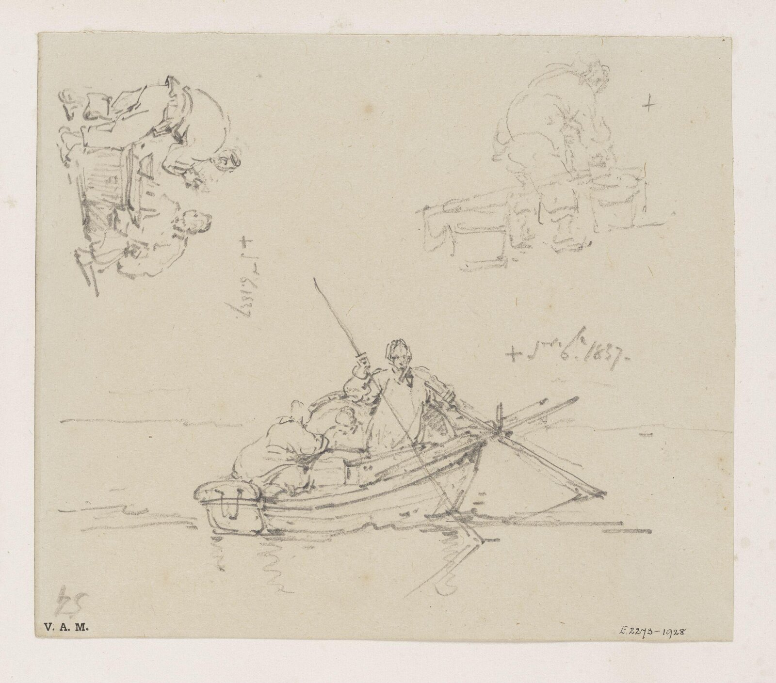 Drawing, George Chinnery, 19th century