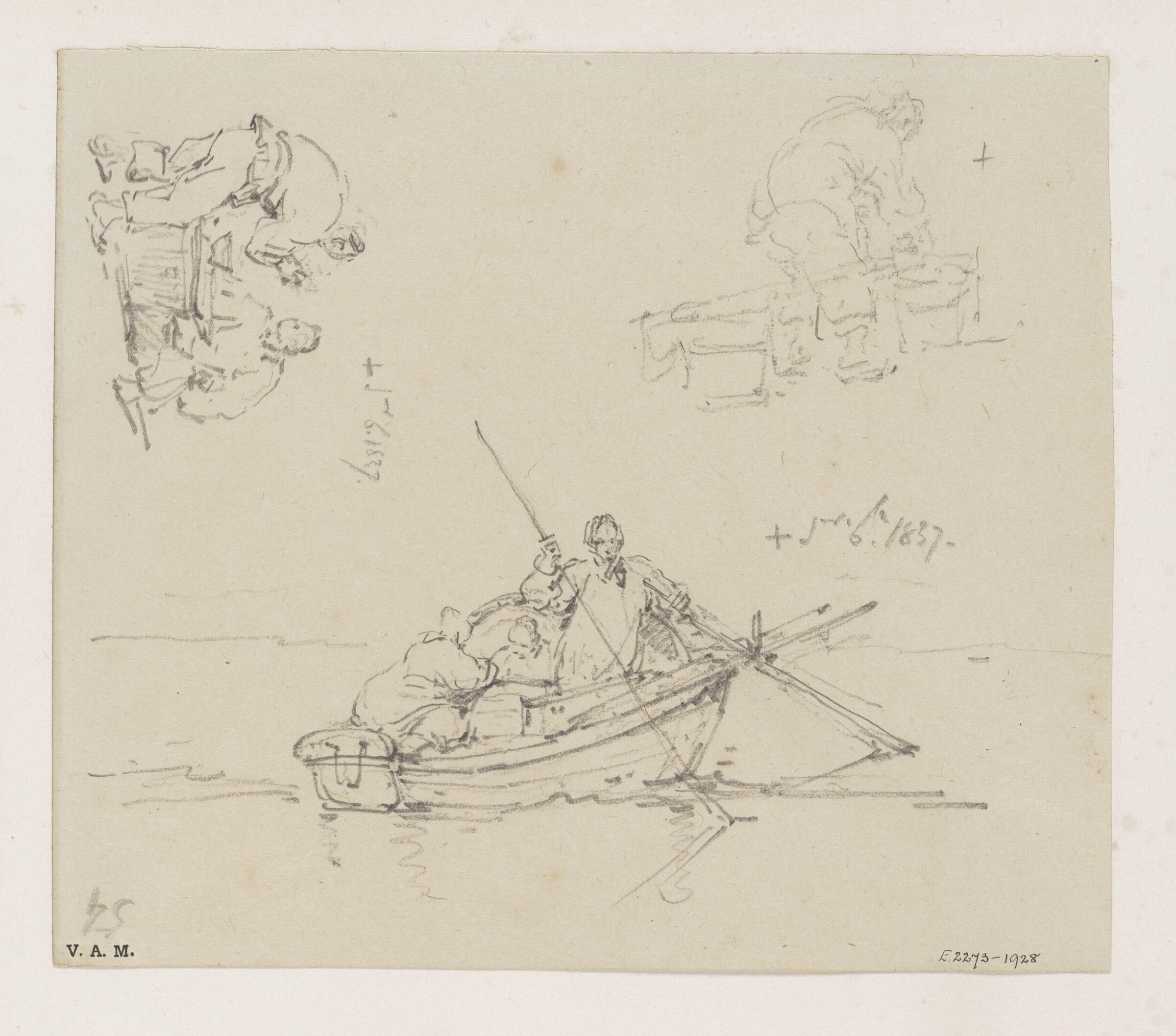 Drawing, George Chinnery, 19th century
