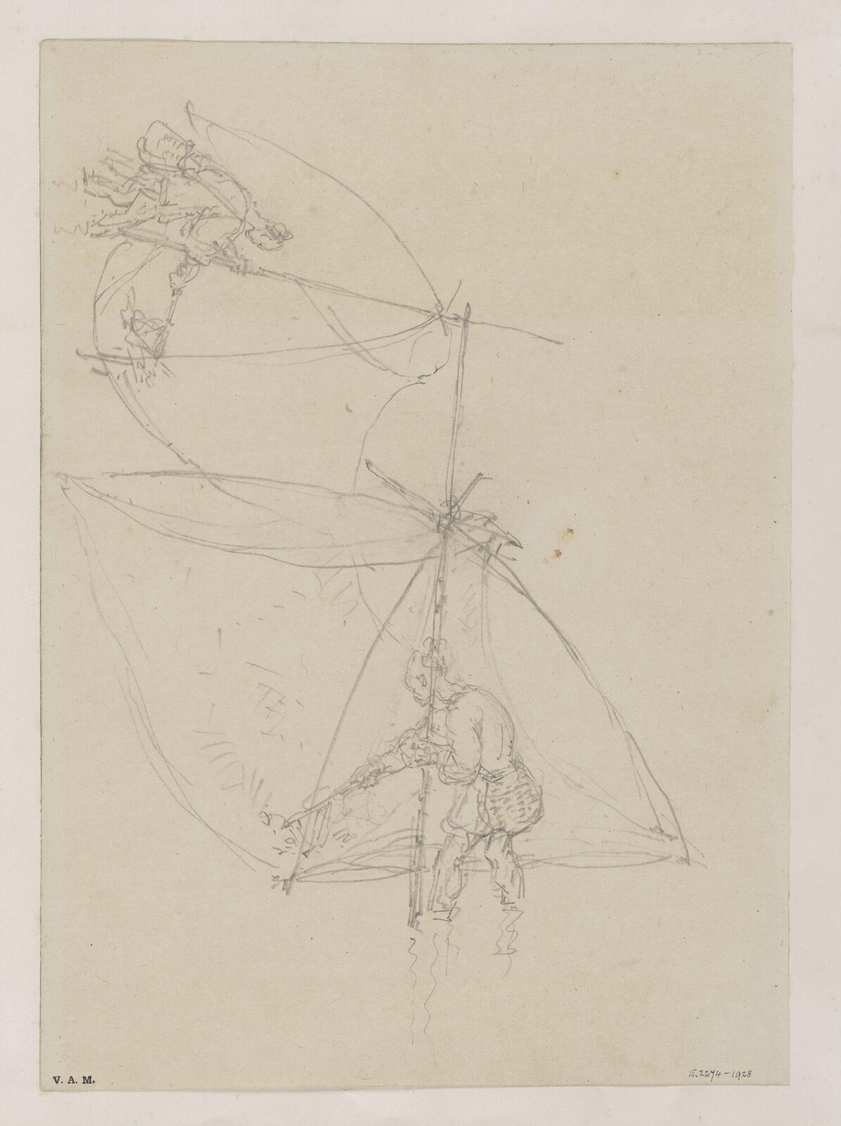 Drawing, George Chinnery, 19th century