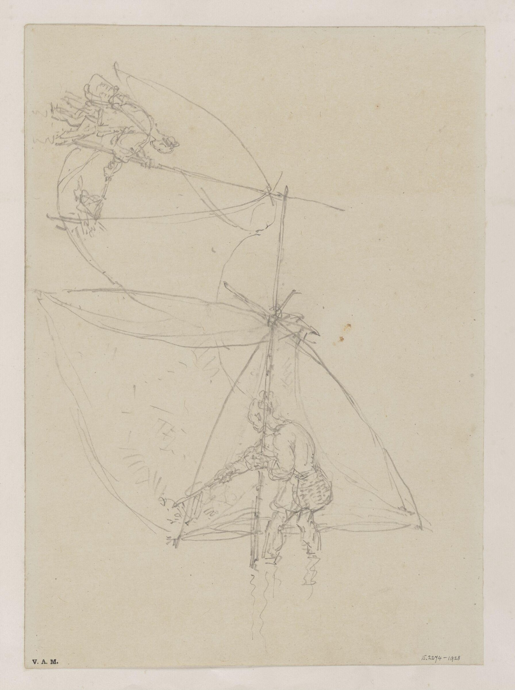 Drawing, George Chinnery, 19th century