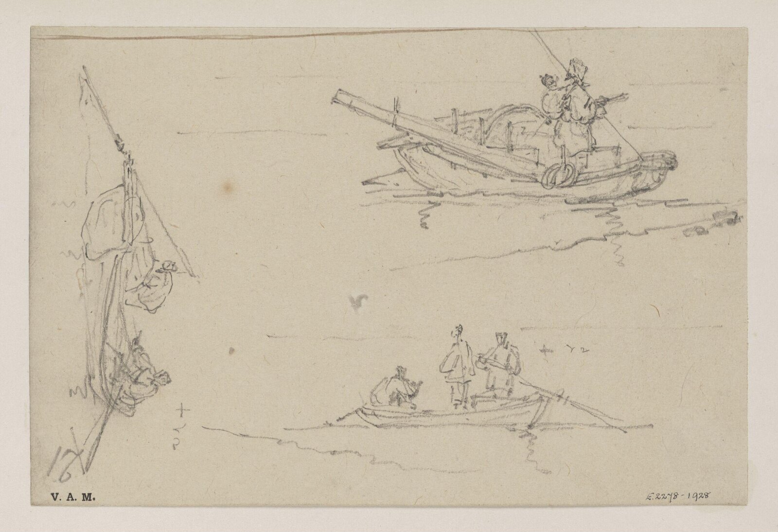 Drawing, George Chinnery, 19th century