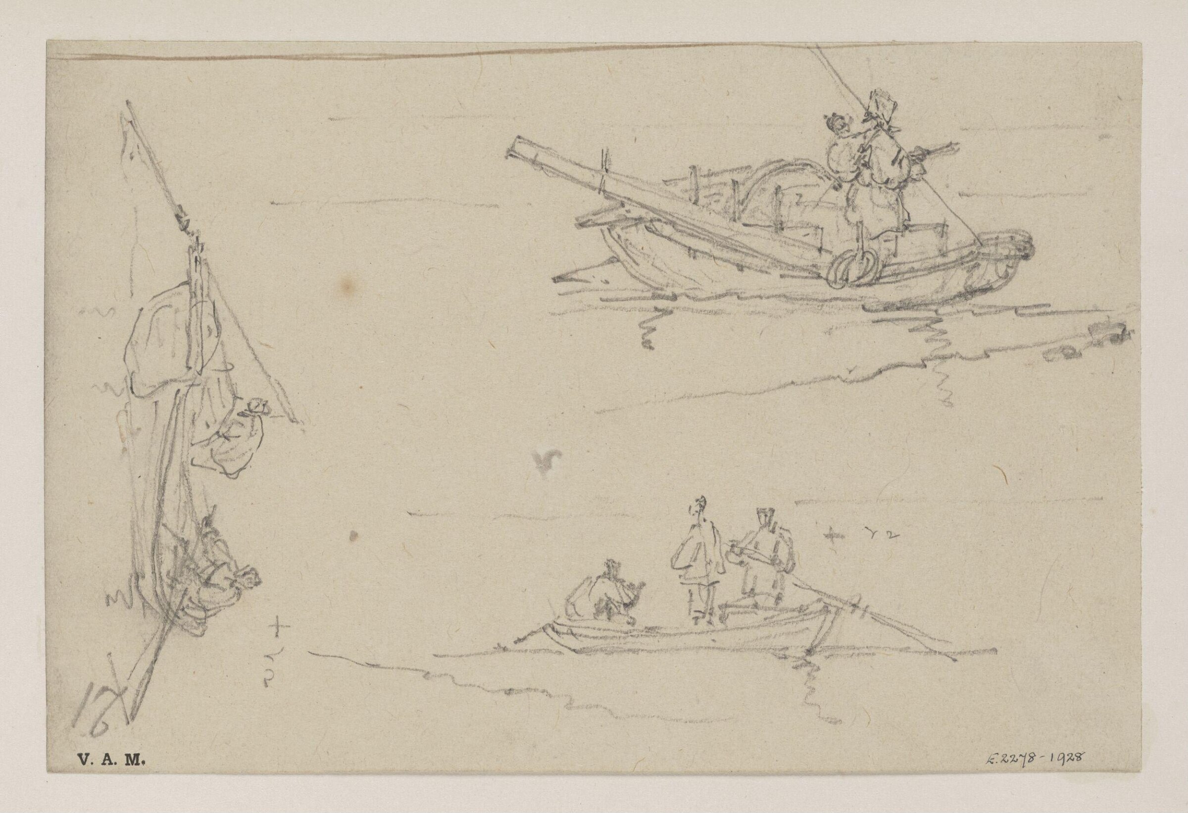 Drawing, George Chinnery, 19th century
