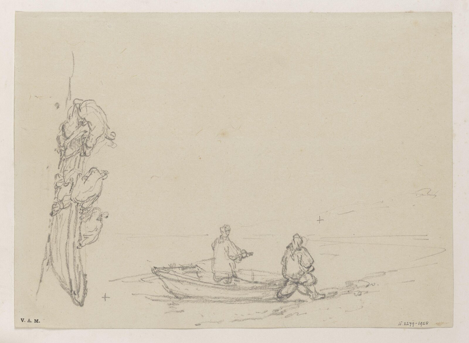 Drawing, George Chinnery, 19th century