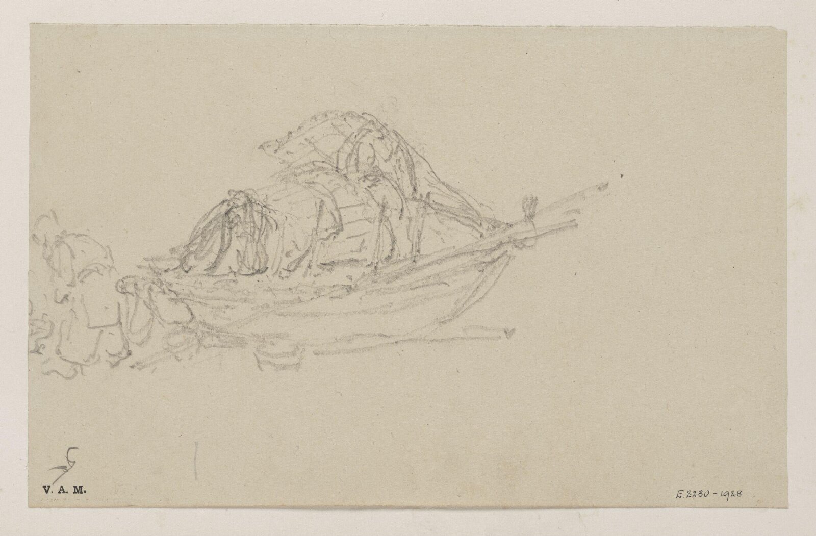 Drawing, George Chinnery, 19th century