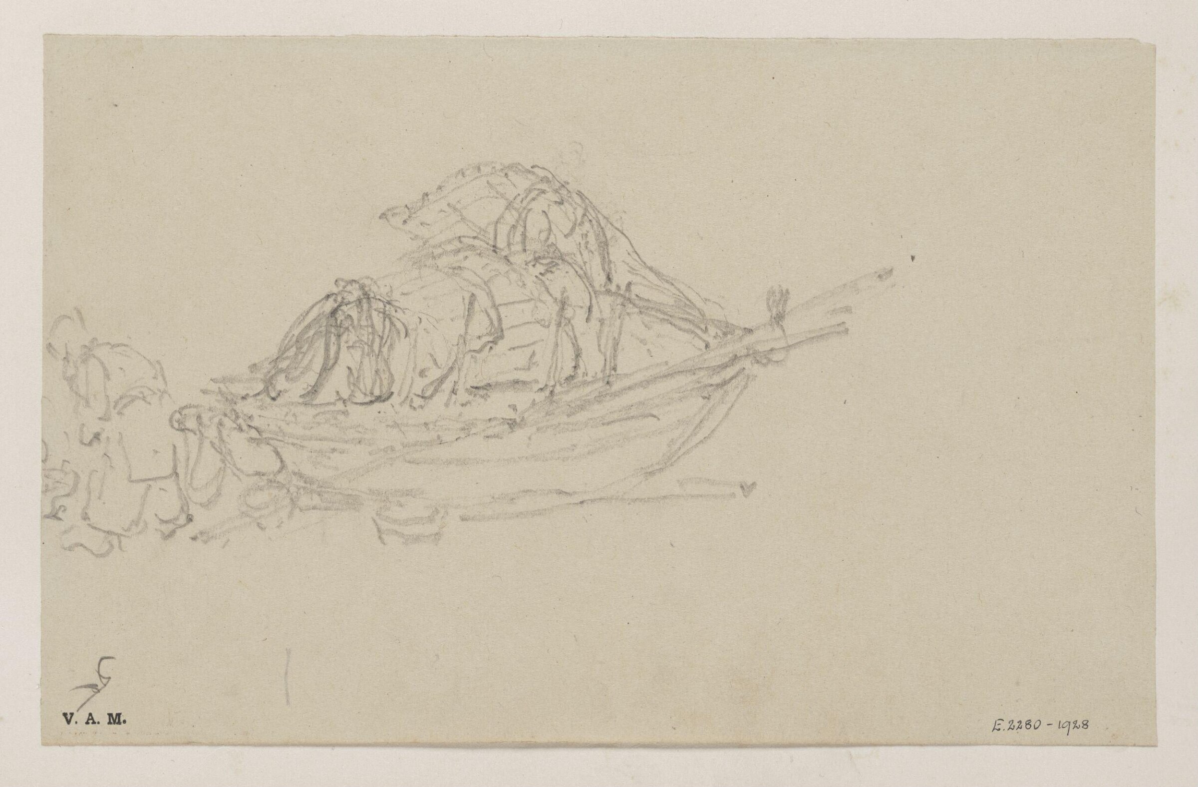 Drawing, George Chinnery, 19th century