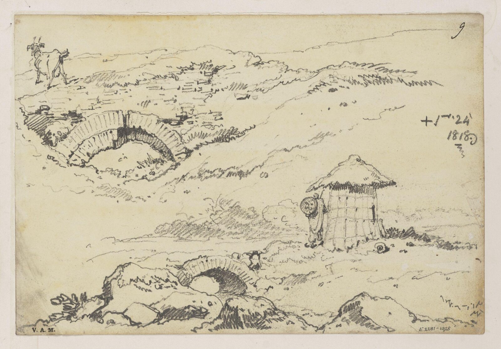 Drawing, George Chinnery, 19th century