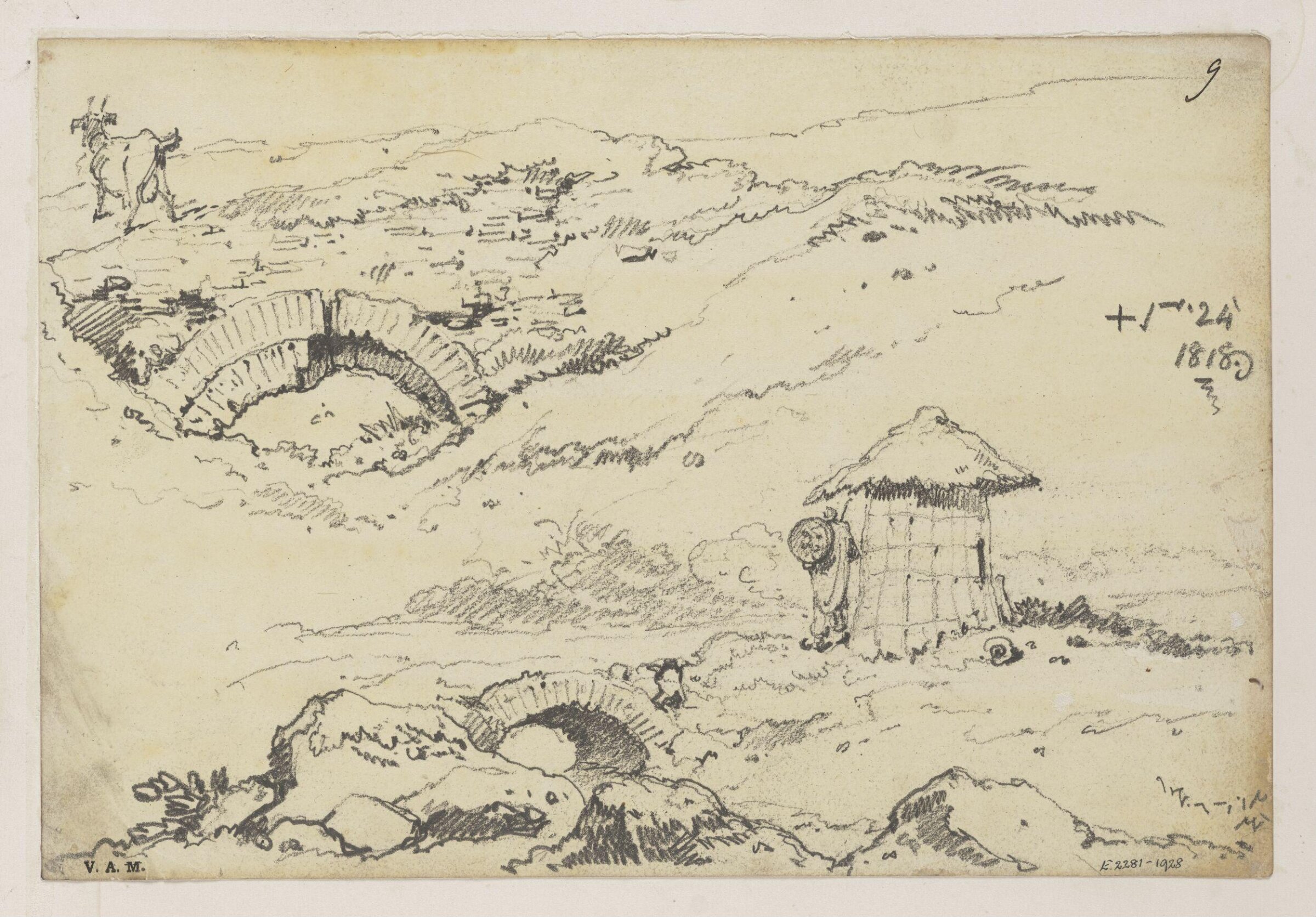 Drawing, George Chinnery, 19th century