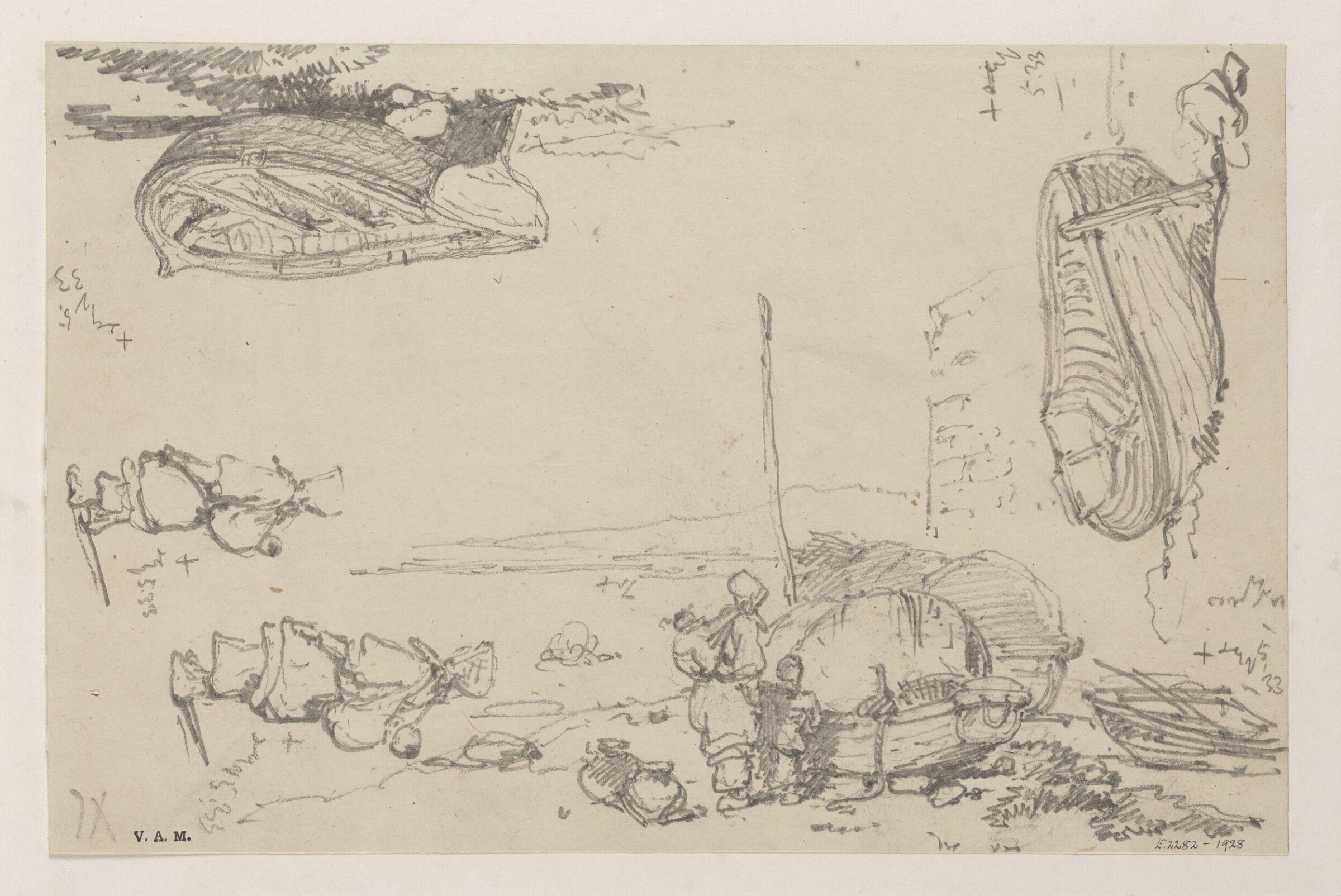 Drawing, George Chinnery, 19th century