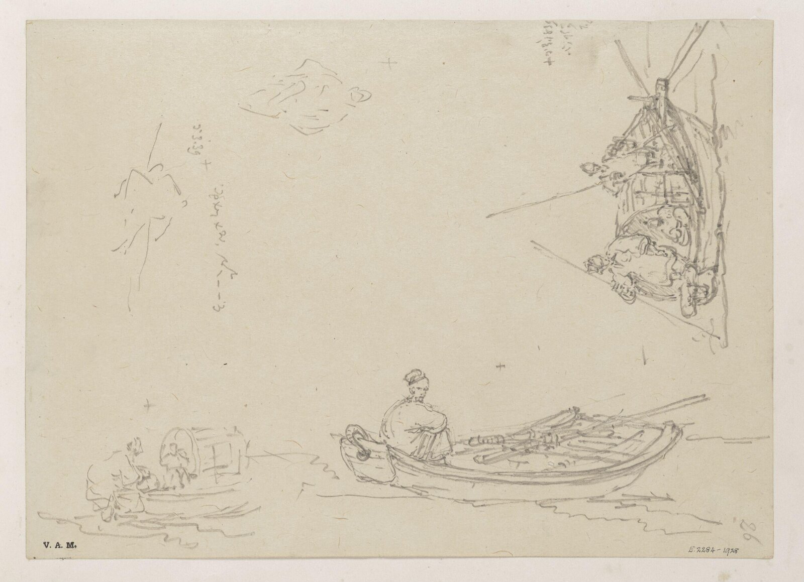 Drawing, George Chinnery, 19th century