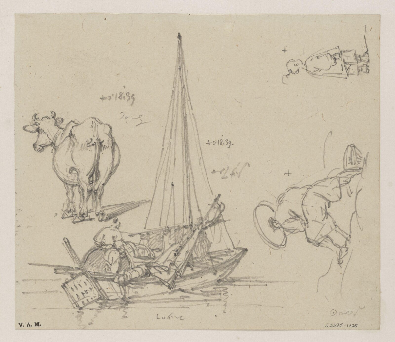 Drawing, George Chinnery, 19th century