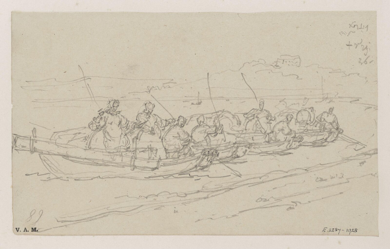 Drawing, George Chinnery, 19th century