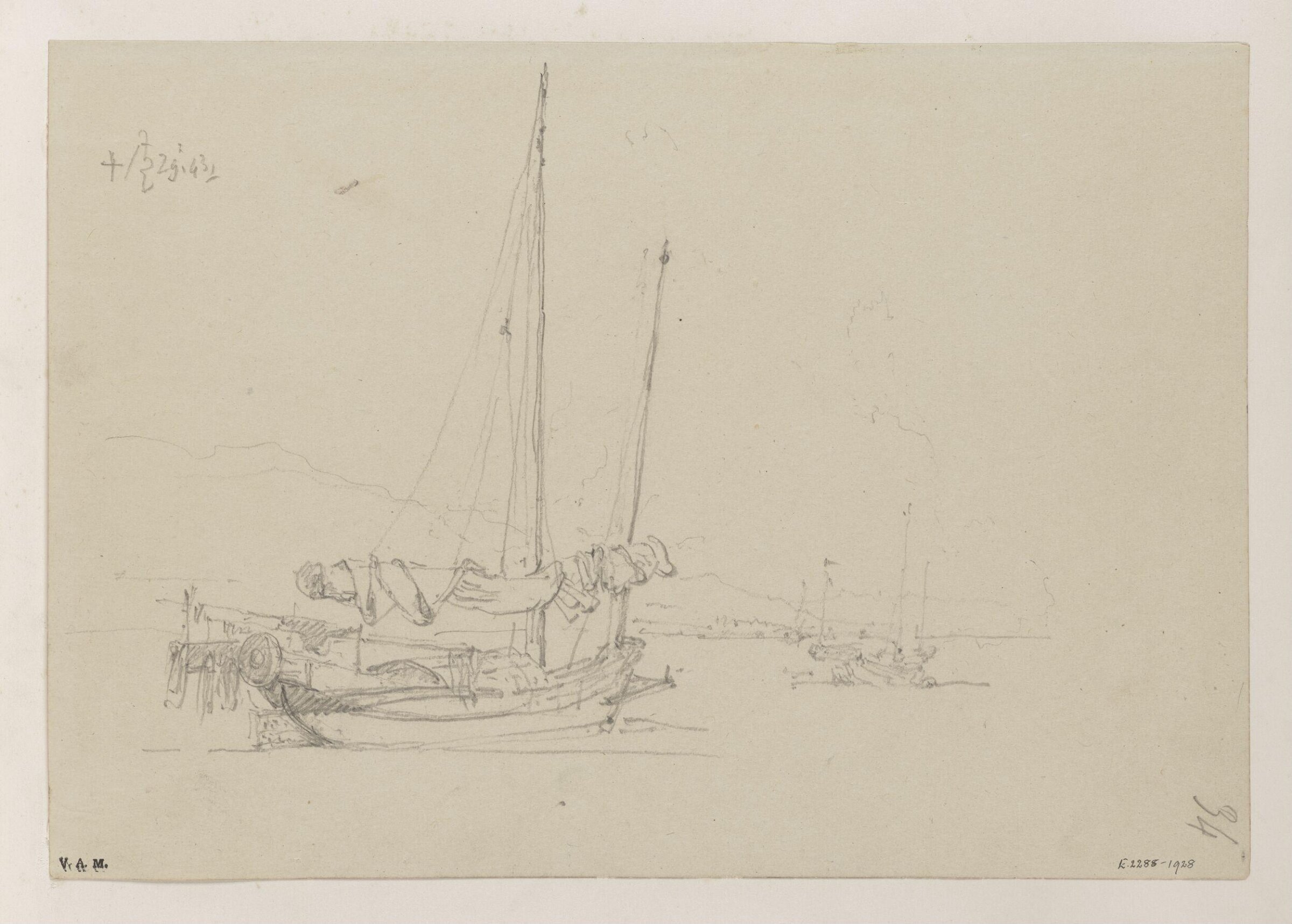 Drawing, George Chinnery, 19th century