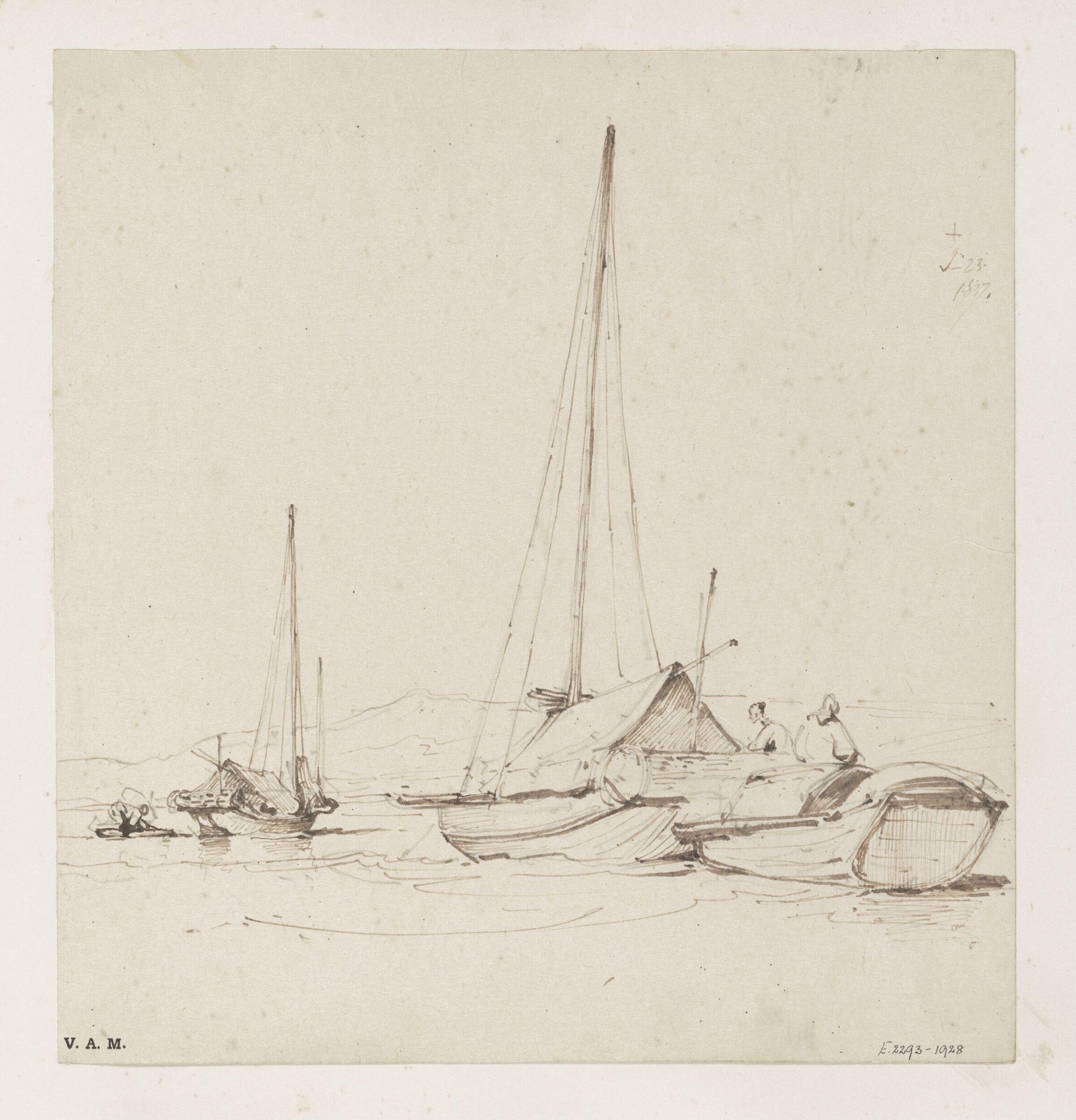 Drawing, George Chinnery, 19th century