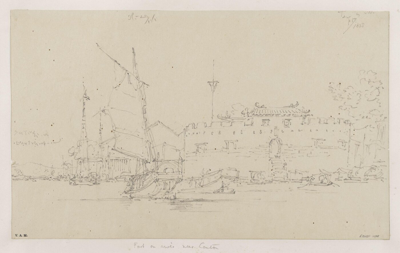 George Chinnery, Drawing