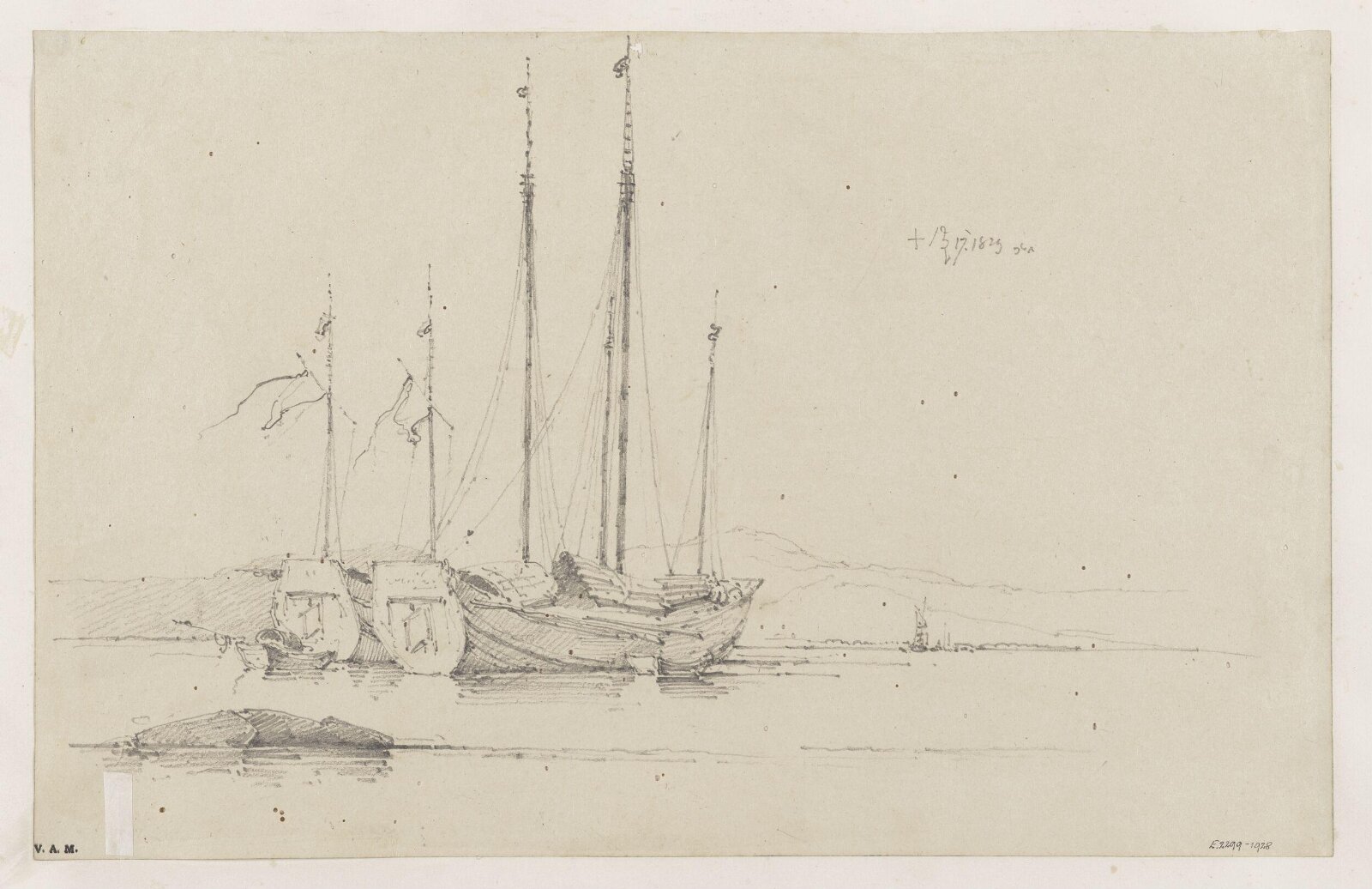 Drawing, George Chinnery, 19th century