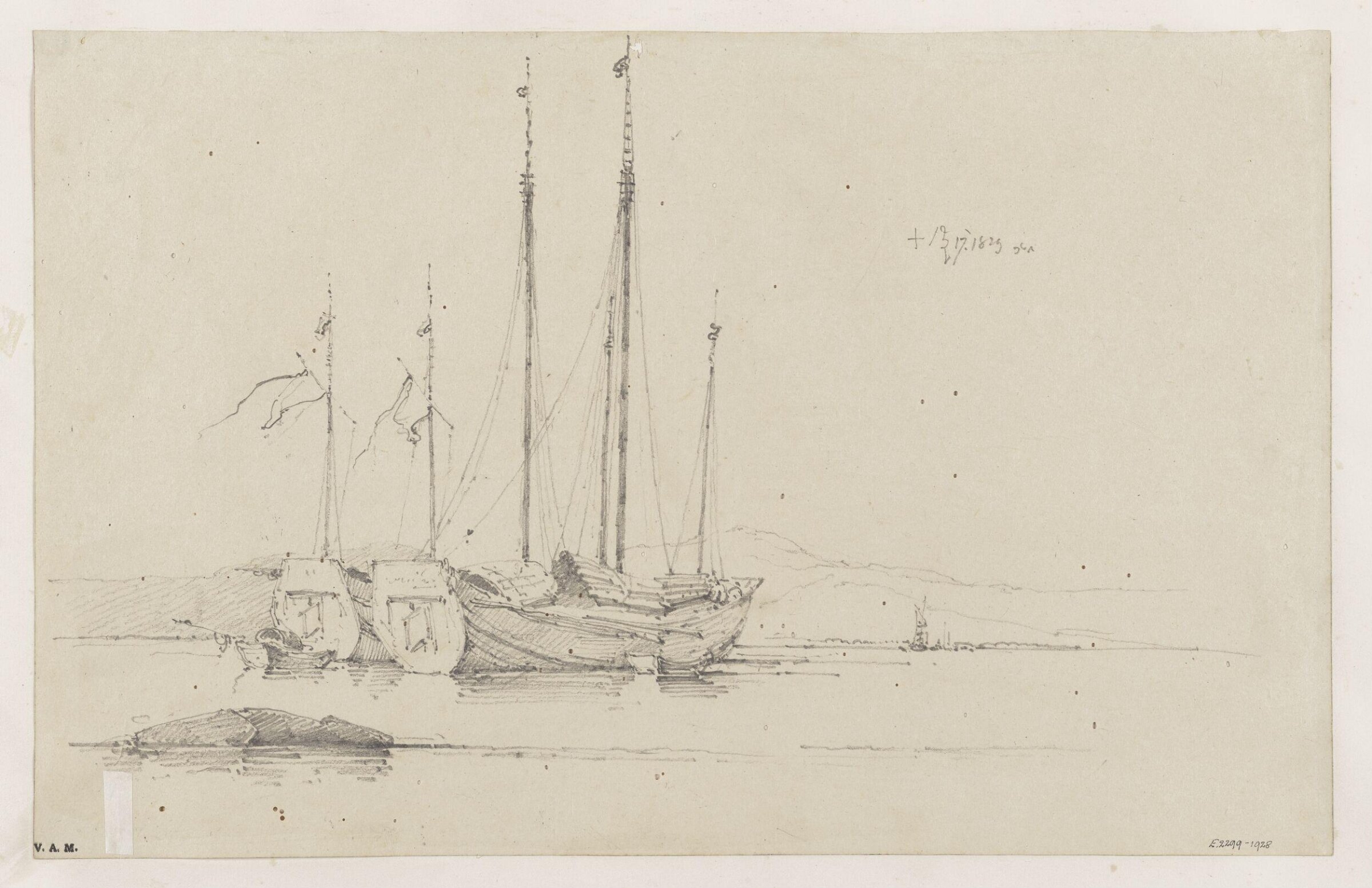 Drawing, George Chinnery, 19th century