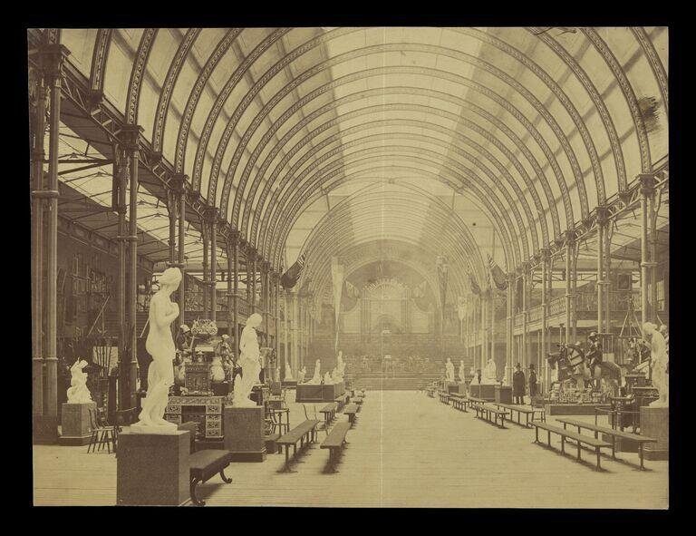 View of Manchester Art Treasures Exhibition
