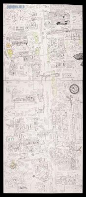 Dialectogram of the Cumbernauld Town Centre
