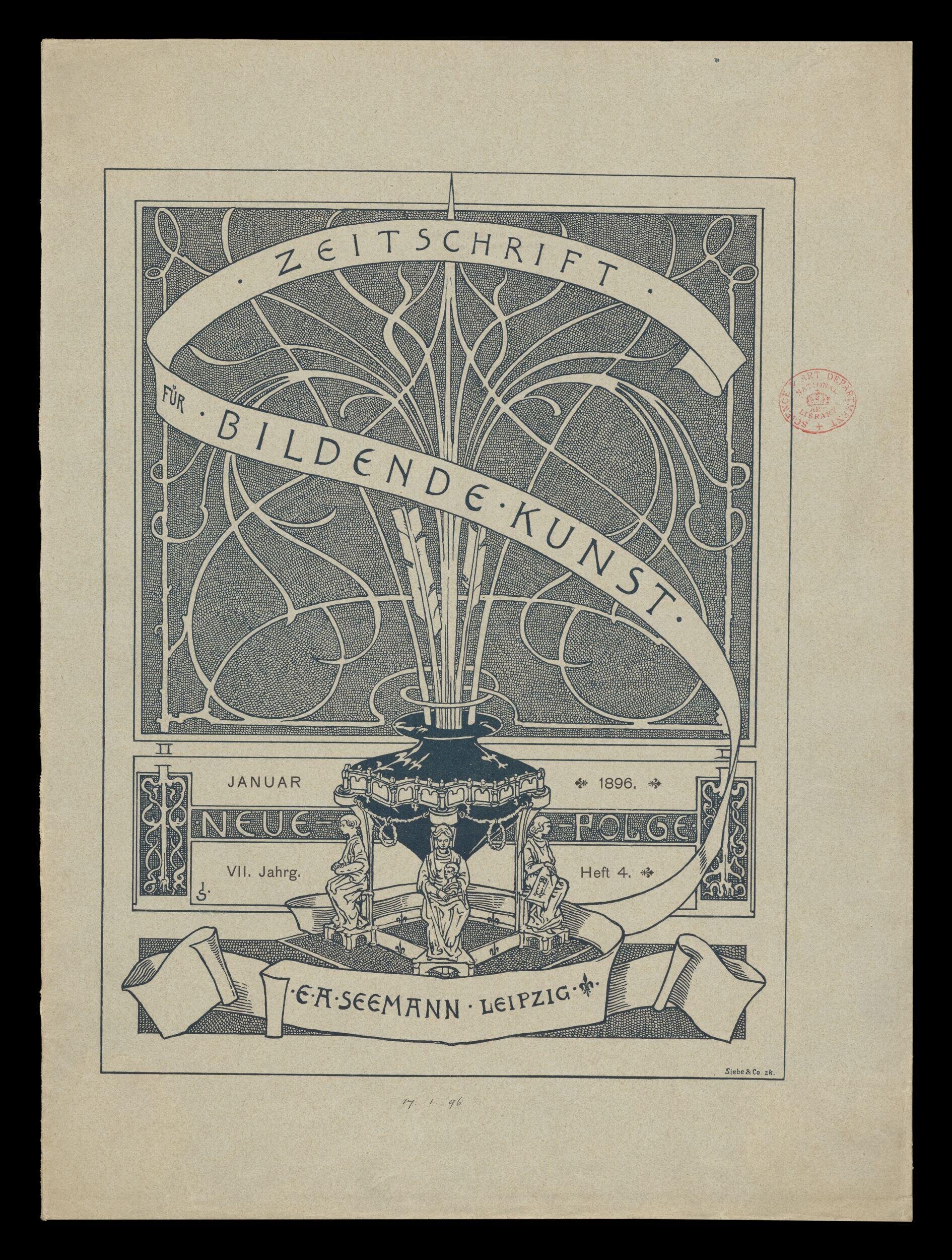 Zeitschrift fur Bildende Kunst