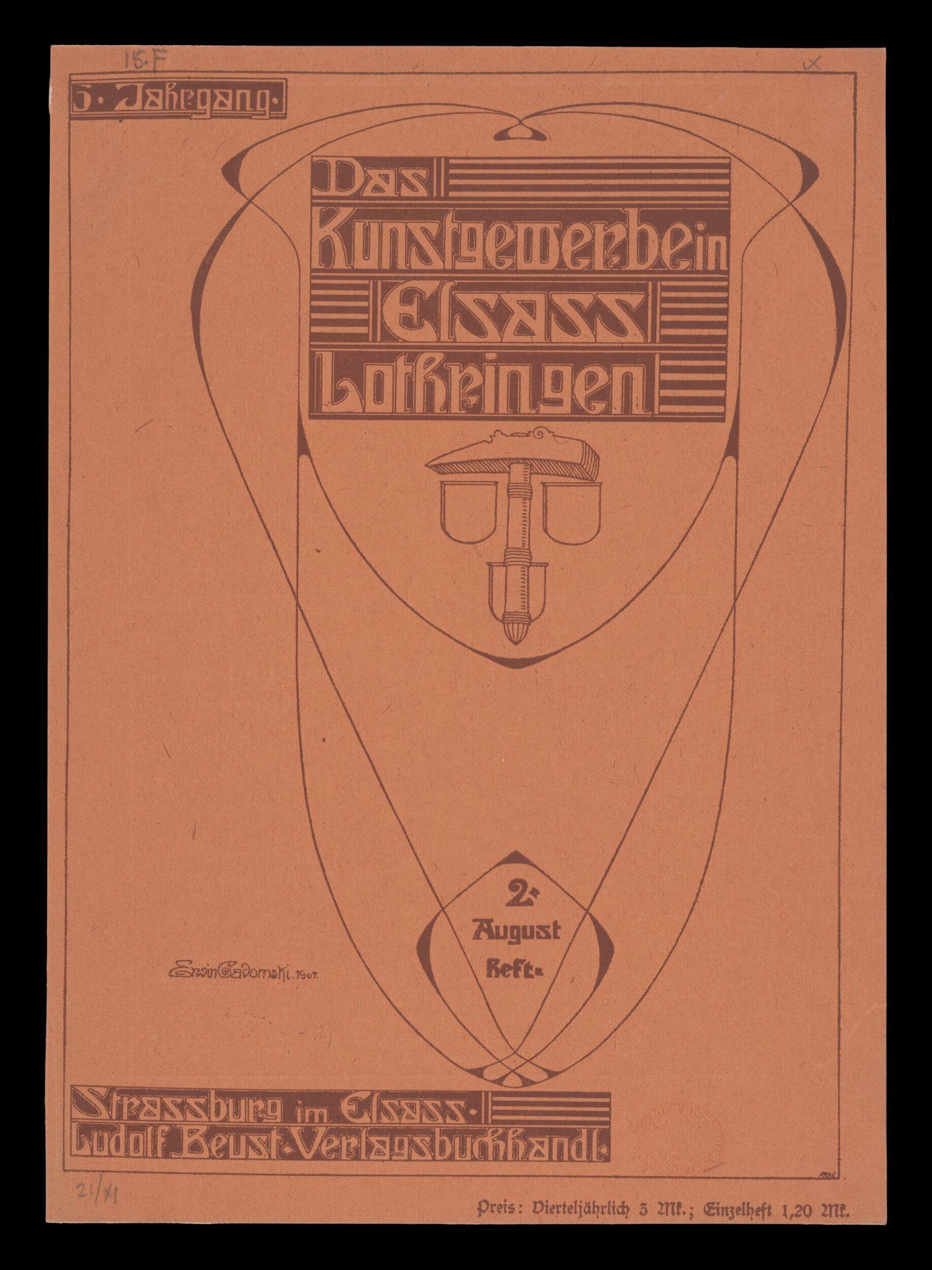 Das Kunstgewerbe in Elsaß-Lothringen