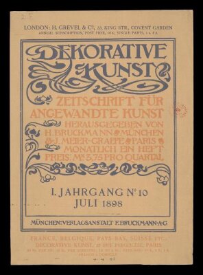 Dekorakive Kunst No. 10