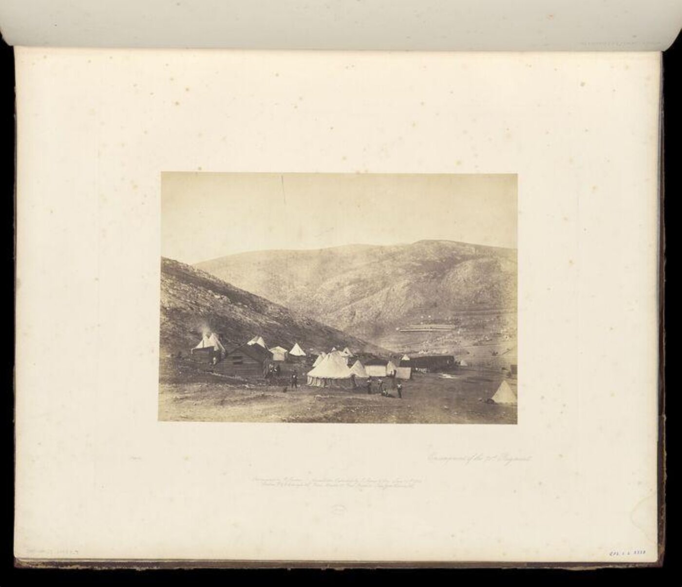 Fenton, Roger, Encampment of the 71st Regiment