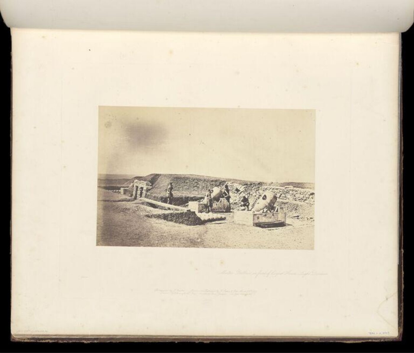 Fenton, Roger, Mortar Batteries in front of Piquet House, Light Division