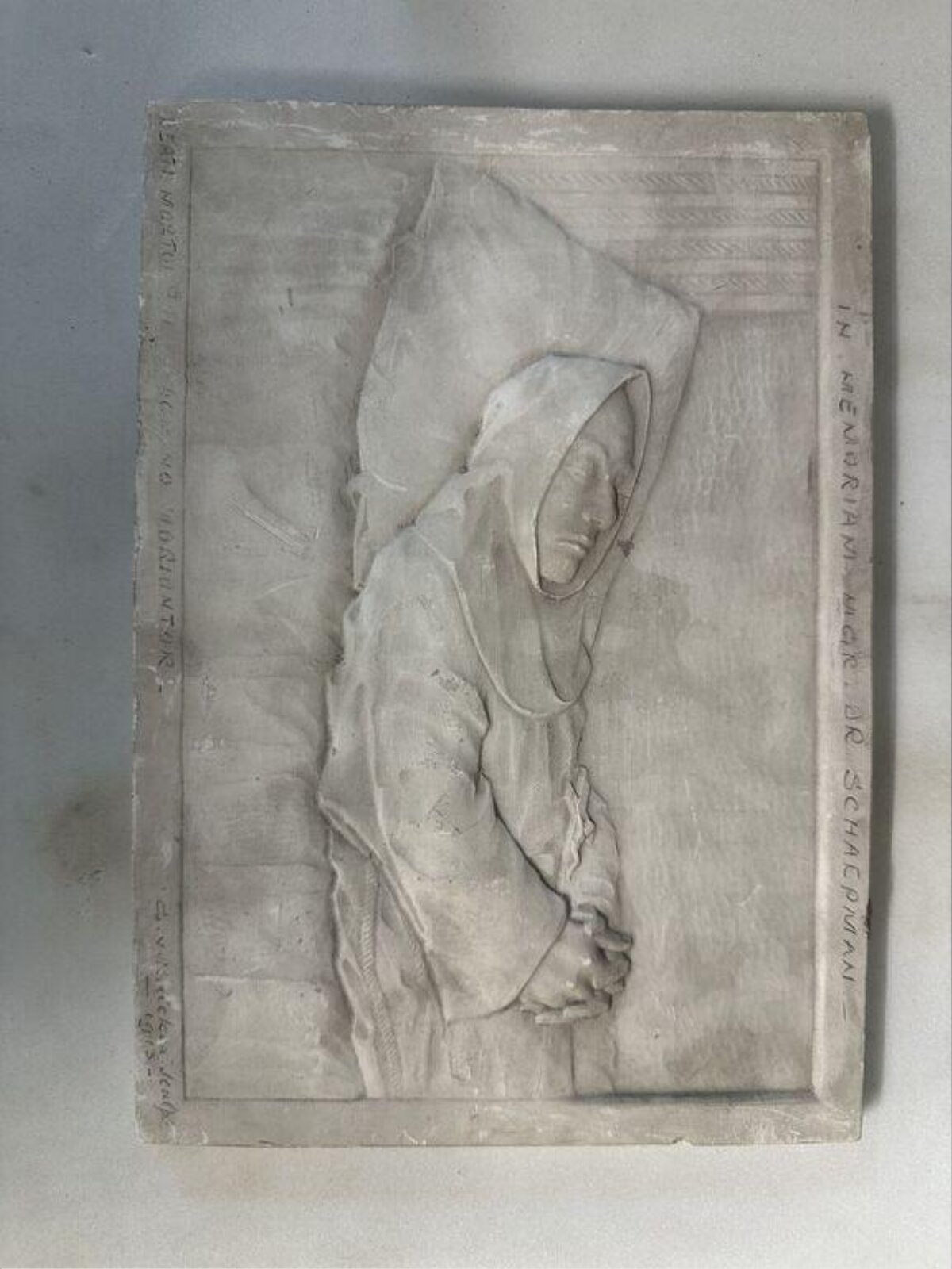 Plaque, G. van Kalcken, ca. 1913