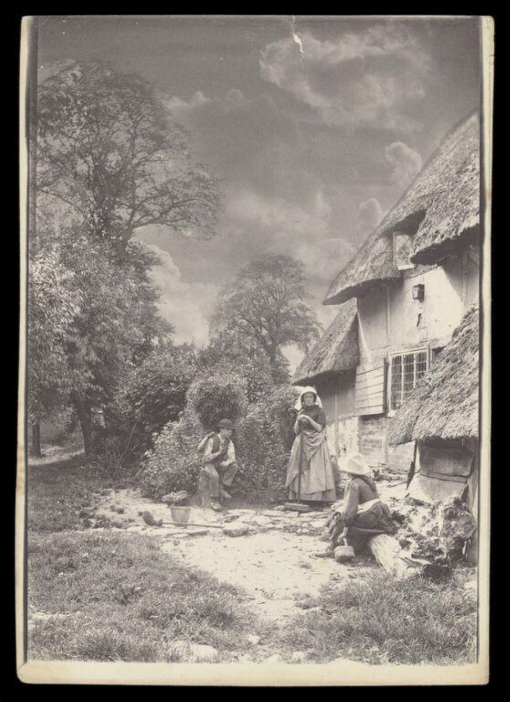 Gale, Lt. Col. Joseph, Three Figures and Cottage