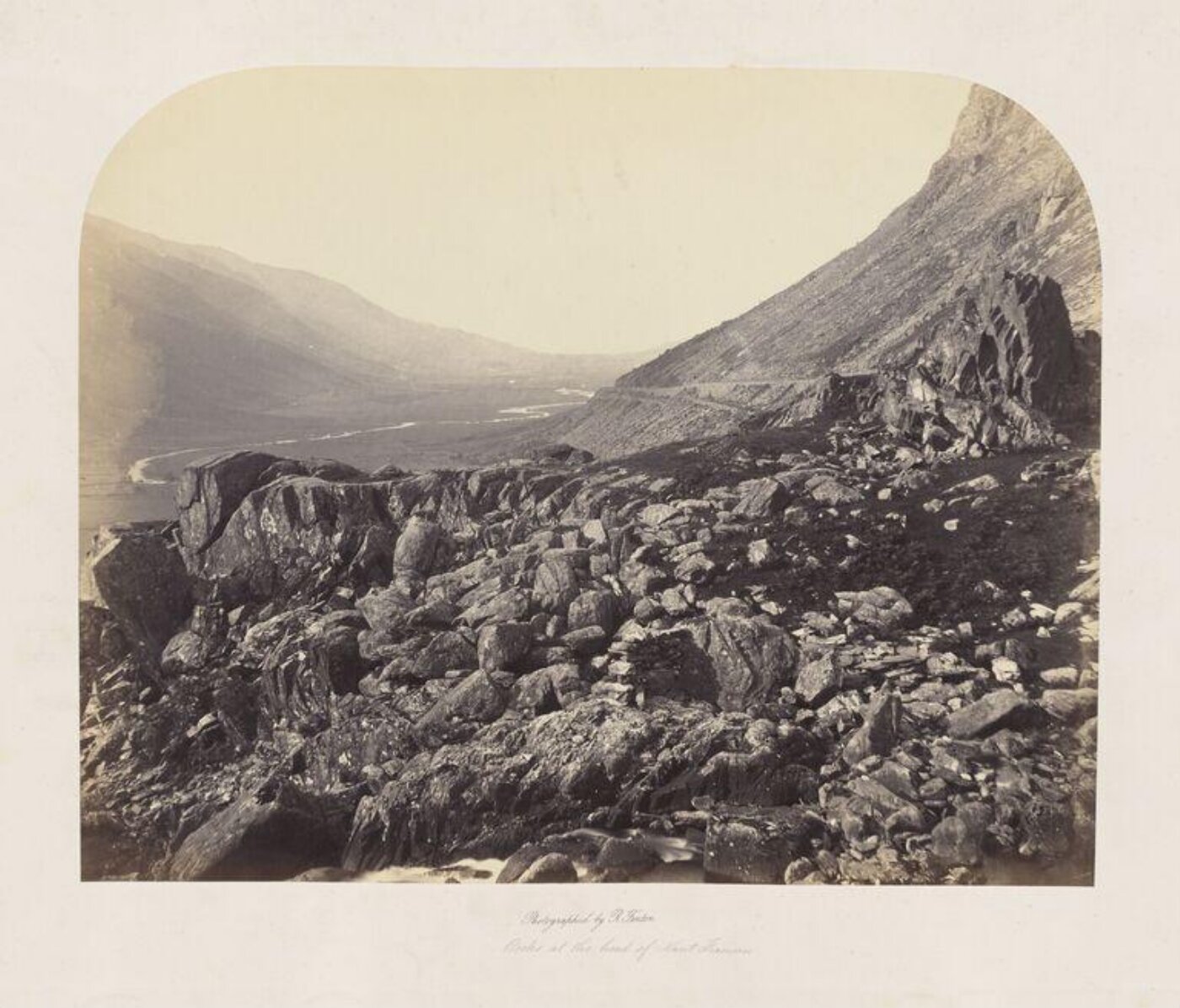 Fenton, Roger, Rocks at the Head of Nant Francon