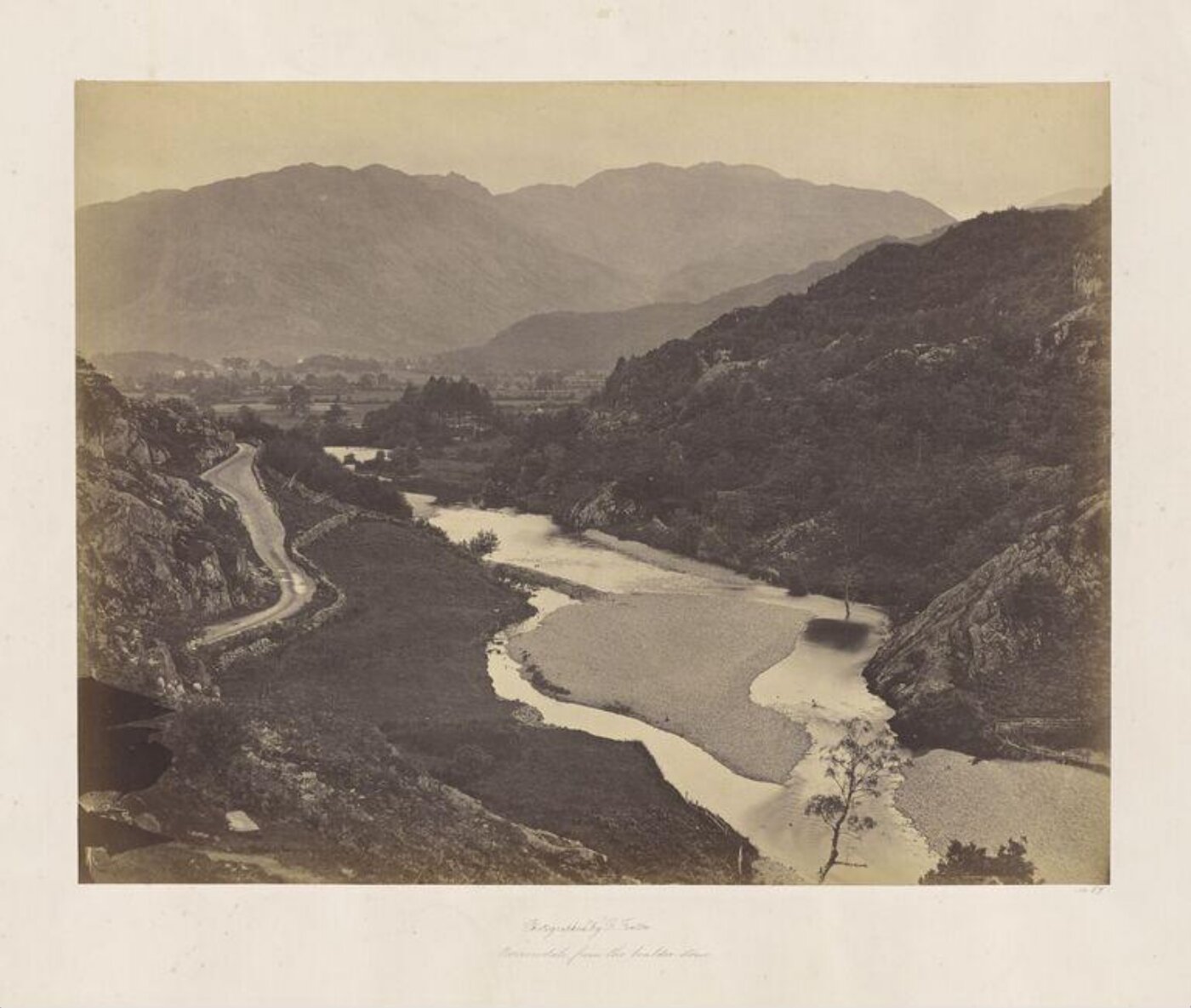 Fenton, Roger, Borrowdale from the boulder stone