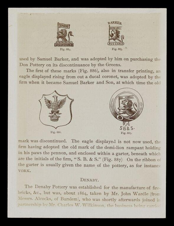 Page from 'Ceramic Art in Great Britain'