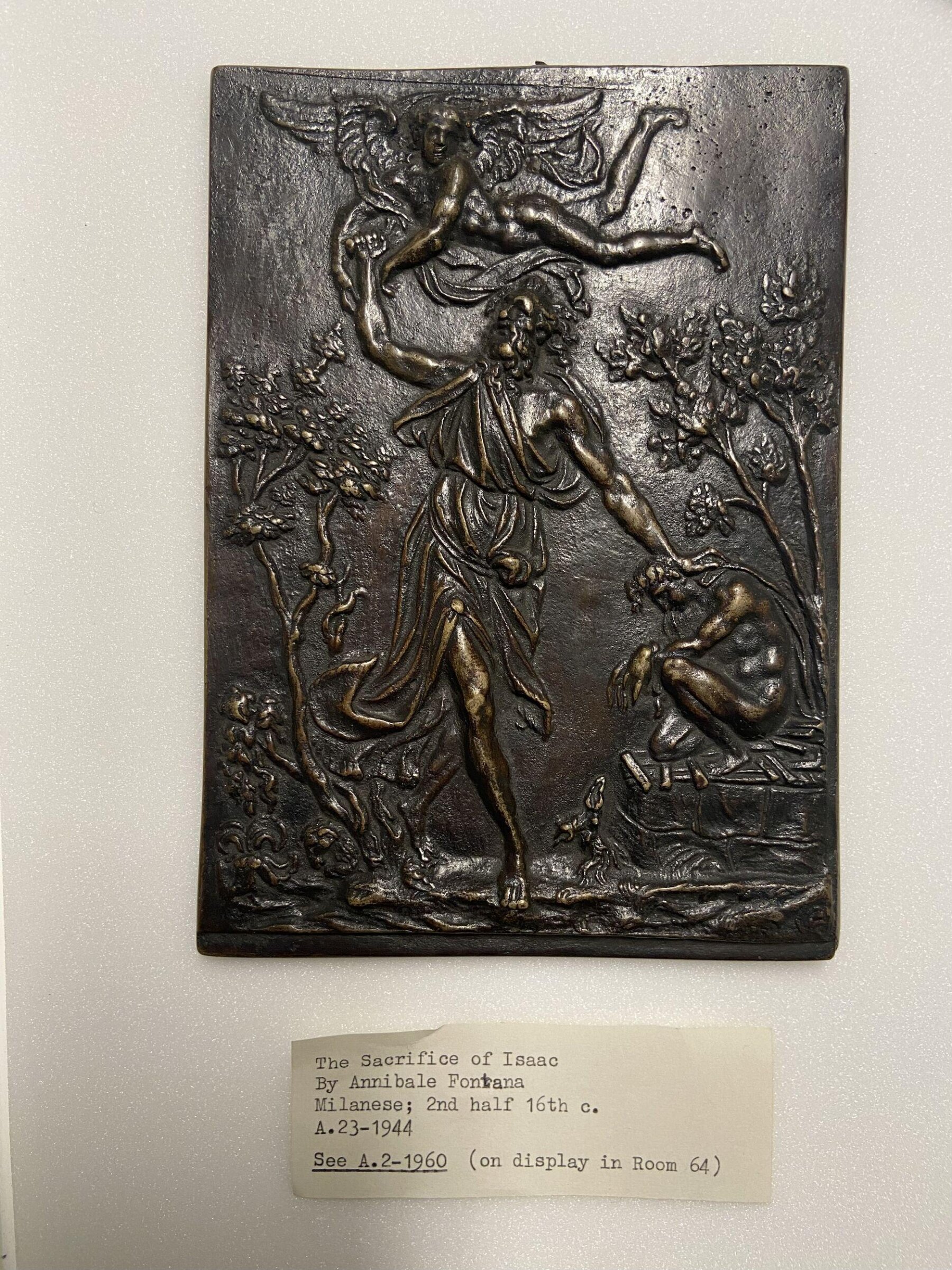 Sacrifice of Isaac, Annibale Fontana, second half of sixteenth century