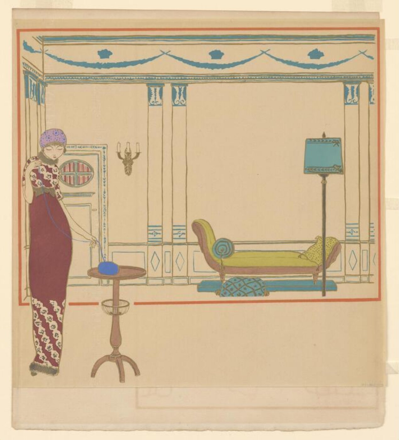 Lepape, Georges, Les choses de Paul Poiret vues par Georges Lepape