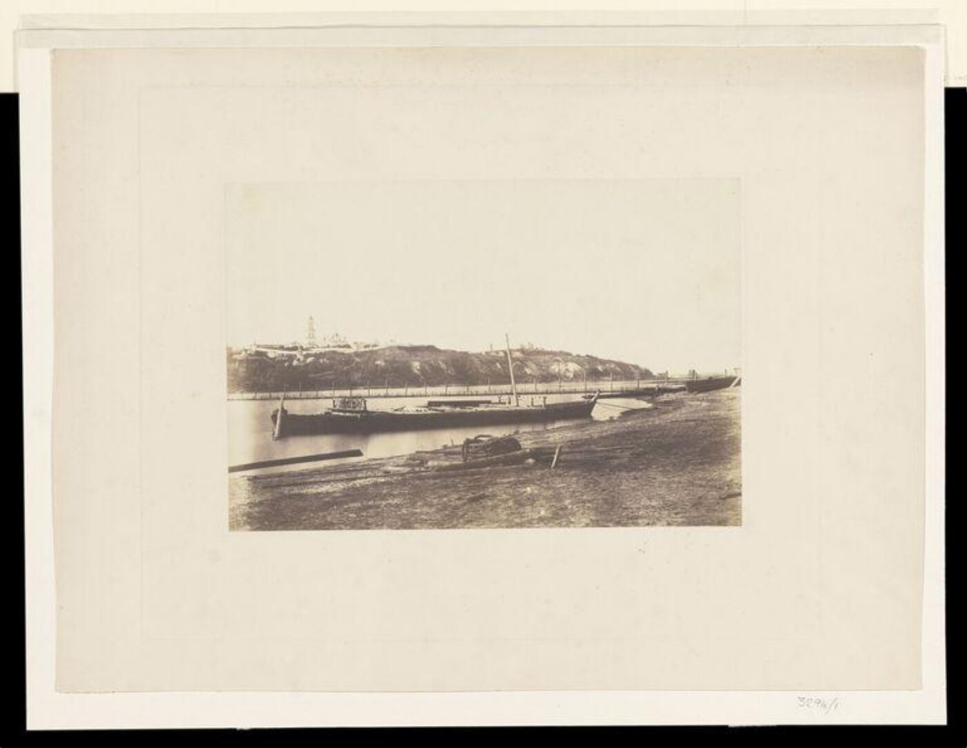 Fenton, Roger, The Floating Bridge across the Dnieper