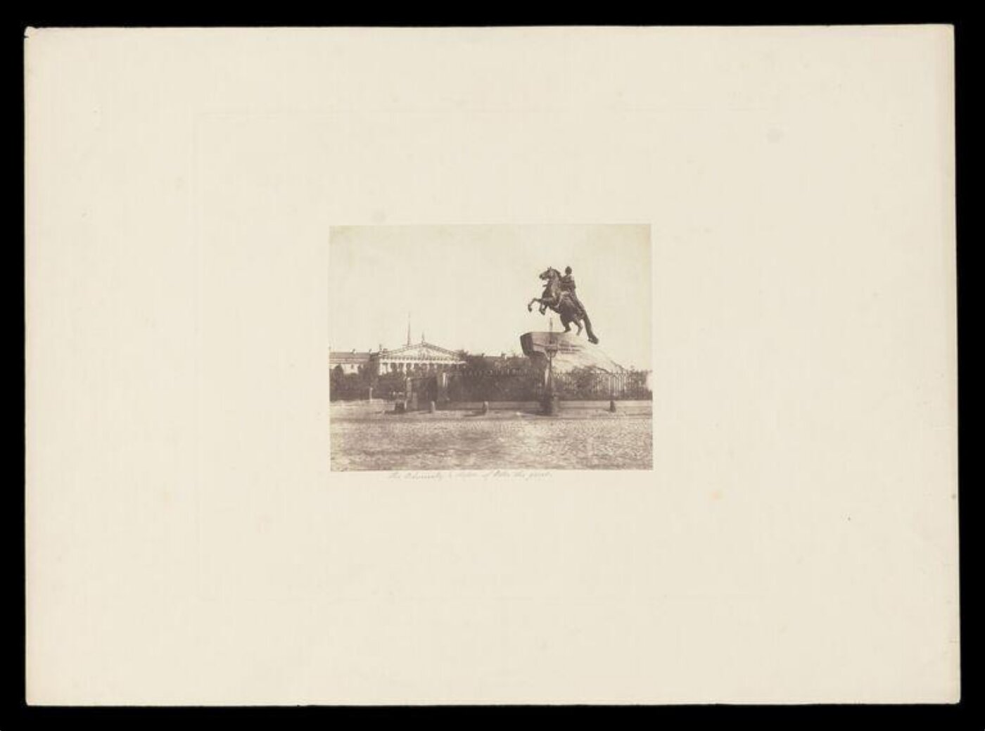 Fenton, Roger, The Admiralty & statue of Peter the Great
